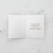 Falling Leah Sympathie Hartelijk dank Kaart (Binnen)