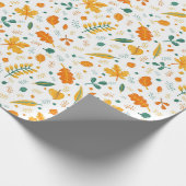 Falling Leaves Cadeaupapier (Hoek)