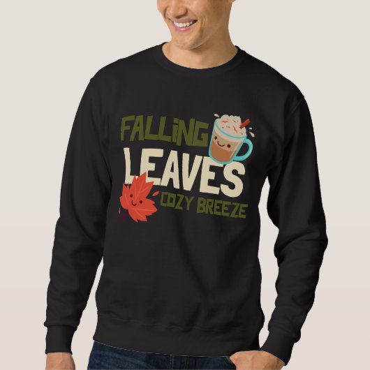 Falling Leaves, Cozy Breeze Trui (Voorkant)