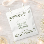 Falling Leaves Herfst Autumn Greenery Hartelijk da Bedankzakje (Geknipt)