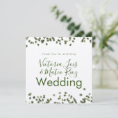 Falling Leaves Herfst Dank u wel het bijtende huwe (Staand voorkant)