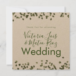 Falling Leaves Herfst Dank u wel het bijtende huwe