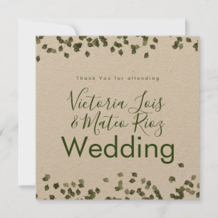 Falling Leaves Herfst Dank u wel het bijtende huwe