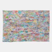 Falling Leaves Kitchen Towel Theedoek (Horizontaal)