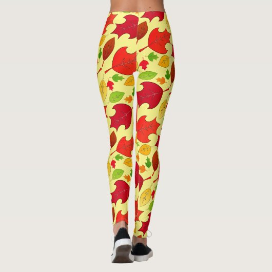 Falling Leaves Leggings (Achterkant)