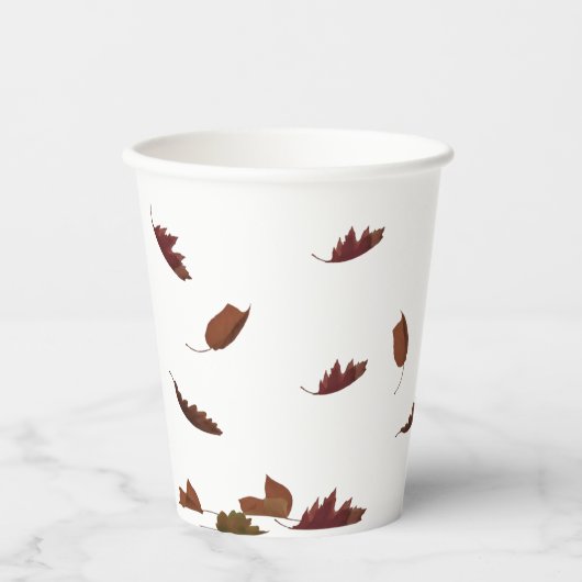 Falling Leaves Papieren Bekers (Voorkant)
