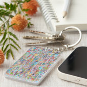 Falling Leaves Sleutelhanger (Voorkant Rechts)