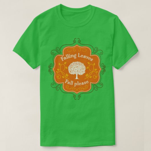Falling Leaves T-shirt (Design voorkant)