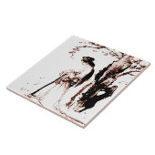 Falling Leaves Tegel Tegeltje (Zijkant)