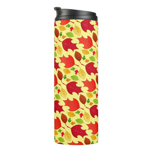 Falling Leaves Thermosbeker (Geroteerd rechts)