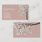 Falling Leaves ~ Visitekaartjes (Voorkant / Achterkant)