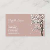 Falling Leaves ~ Visitekaartjes (Voorkant)