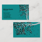 Falling Leaves ~ Visitekaartjes (Voorkant / Achterkant)