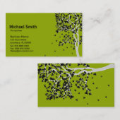 Falling Leaves Visitekaartjes (Voorkant / Achterkant)