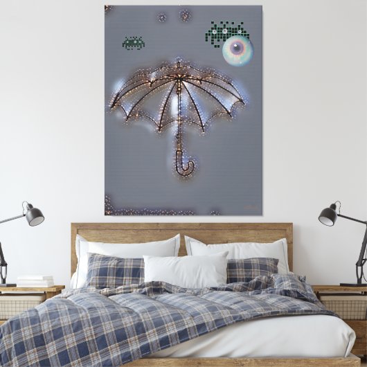 Falling Magic Canvas Afdruk (Insitu (Slaapkamer))