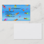 Falling pacifierBusiness Card - Gepersonaliseerd Visitekaartje (Voorkant / Achterkant)