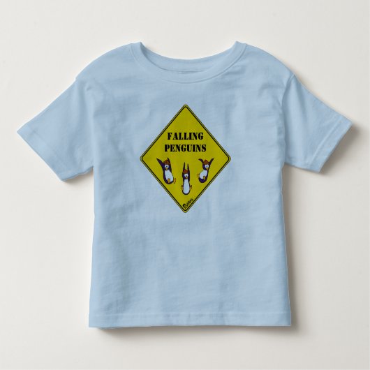 Falling Penguins T-Shirt (Voorkant)