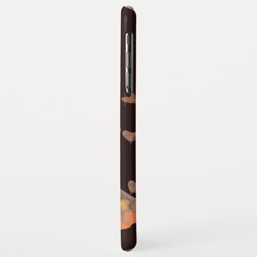 Falling Petals Case-Mate iPhone Case (Achterkant/links)