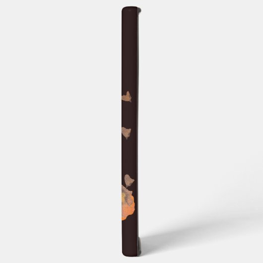 Falling Petals Samsung Galaxy Hoesje (Linkerkant)