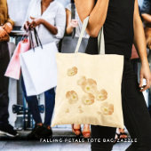 Falling Petals Tote Bag