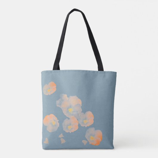 Falling Petals Tote Bag (Achterkant)