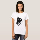 Falling Piano T-shirt (Voorkant volledig)