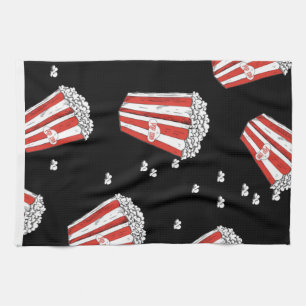 Falling Popcorn Pattern Theedoek