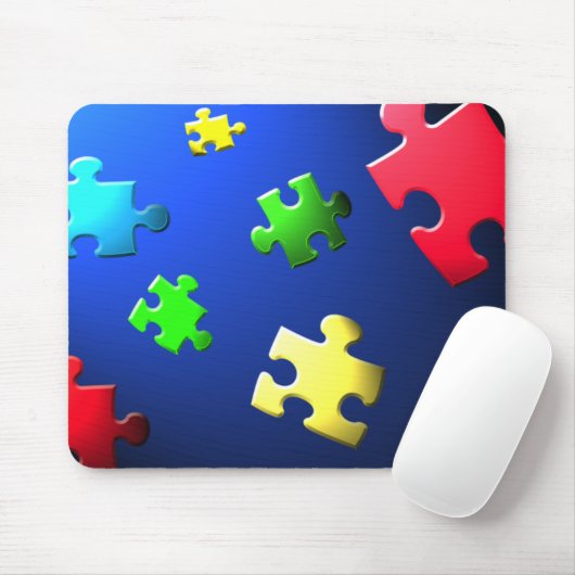 Falling Puzzles mousepad Muismat (Met muis)