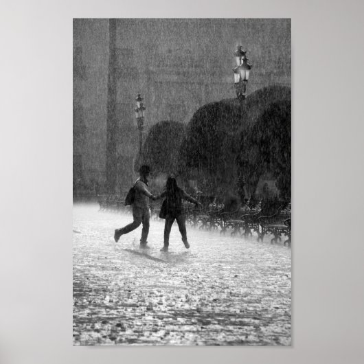 Falling Rain Poster (Voorkant)