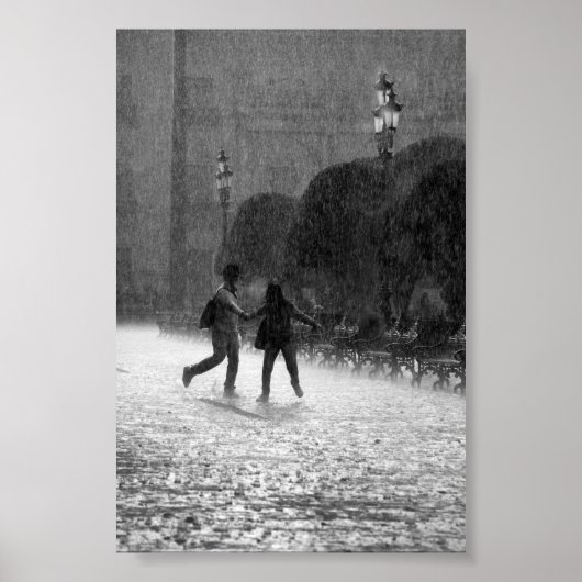 Falling Rain Poster (Voorkant)