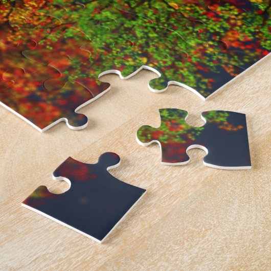 Falling Rainbow Puzzle Legpuzzel (Zijkant)