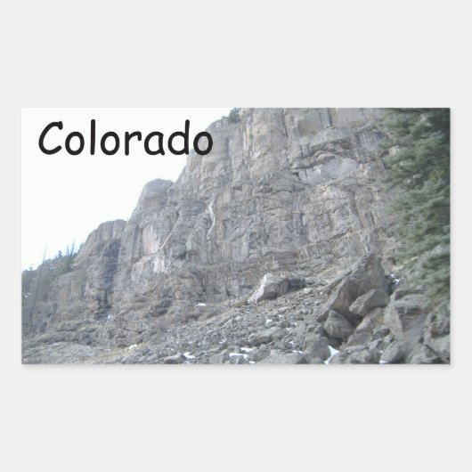 Falling Rocks Stickers (Voorkant)