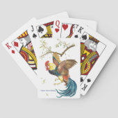 Falling Rooster Pokerkaarten (Achterkant)