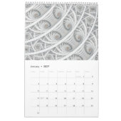 "Falling" Spiral Fractal Kalender (Jan 2027)