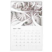 "Falling" Spiral Fractal Kalender (Mar 2026)