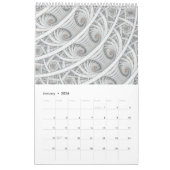 "Falling" Spiral Fractal Kalender (Jan 2026)