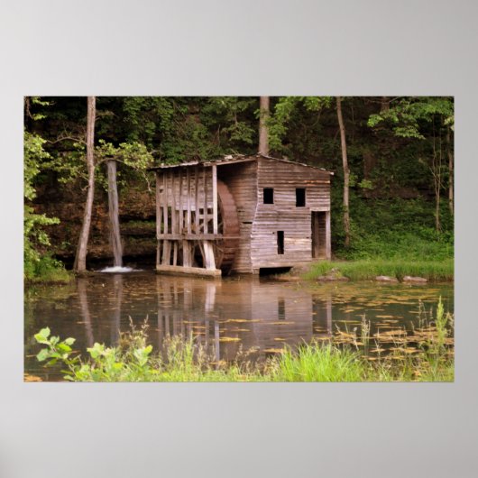 Falling Spring Mill Poster (Voorkant)