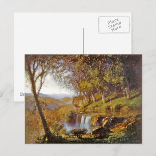 Falling Spring Virginia Briefkaart (Voorkant / Achterkant)