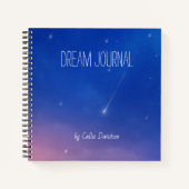Falling Star Dream Journaal Notitieboek (Voorkant)