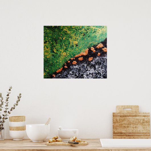 "Falling Stars" Poster (Keuken)