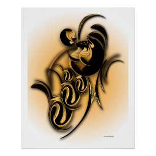 "Falling Theme from Autumnal Context", Poster