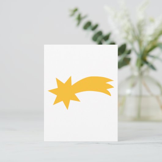 Falling vallende ster briefkaart (Staand voorkant)