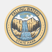 Falling Waters State Park Florida Badge Magneet (Voorkant)