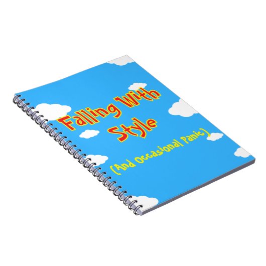 Falling With Style (And Occasional Panic) Notitieboek (Rechterzijde)