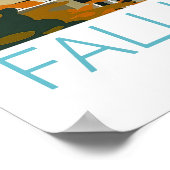 Fallingwater Travel Poster, Pennsylvania Poster (Hoek)