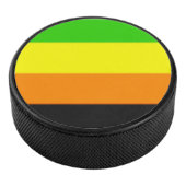 Fallln Aromantic Pride Flag Hockey Puck (3/4)