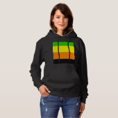 Fallln Aromantic Pride Flag Hoodie (Voorkant volledig)