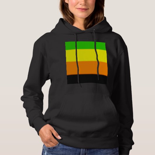 Fallln Aromantic Pride Flag Hoodie (Voorkant)