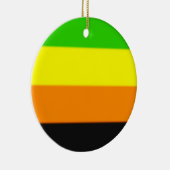 Fallln Aromantic Pride Flag Keramisch Ornament (Rechts)