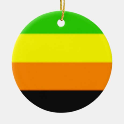 Fallln Aromantic Pride Flag Keramisch Ornament (Voorkant)
